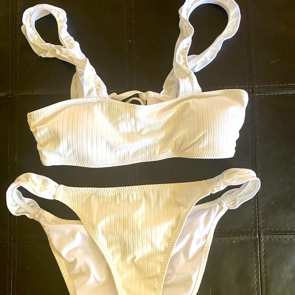White bikini